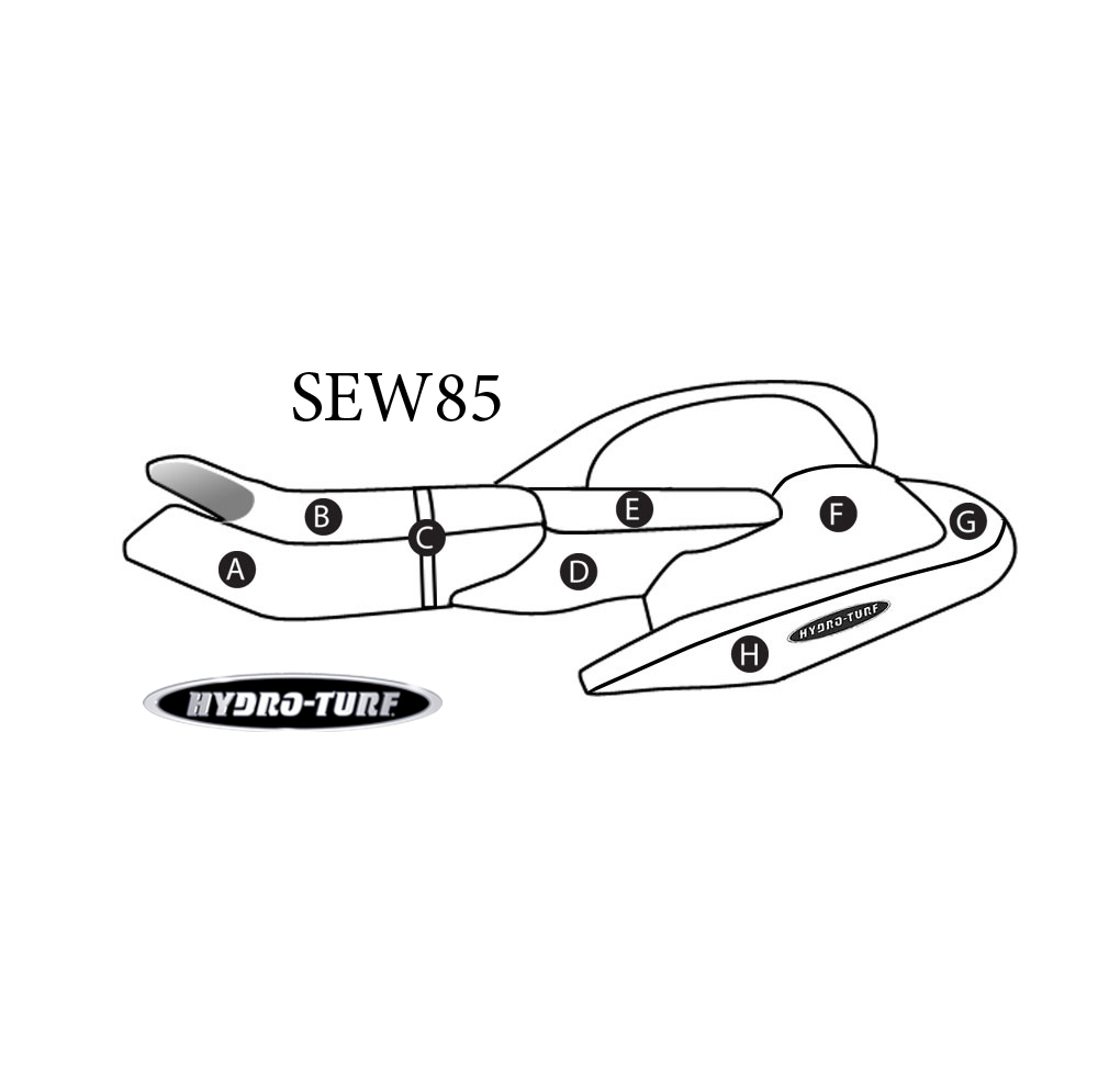SBT Seat Cover for Sea-Doo LRV - SEW85