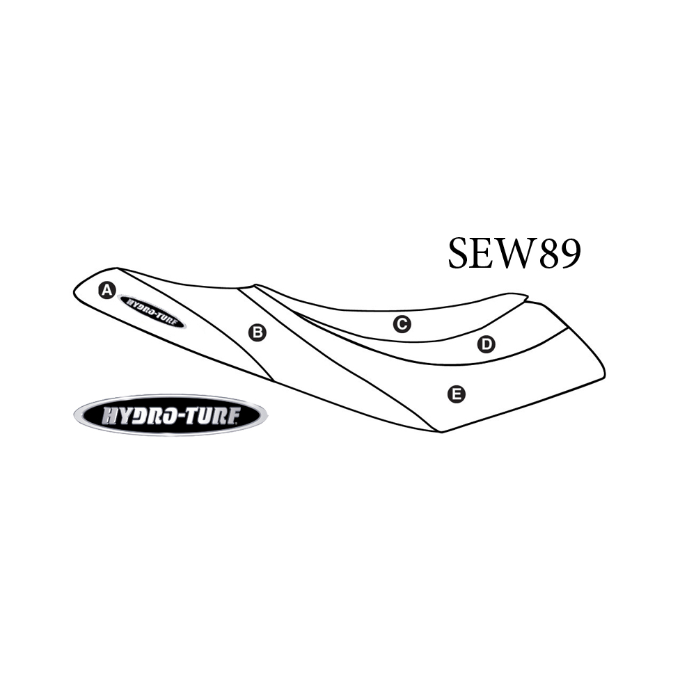 SBT Seat Cover for Sea-Doo RXP (04-08) - SEW89