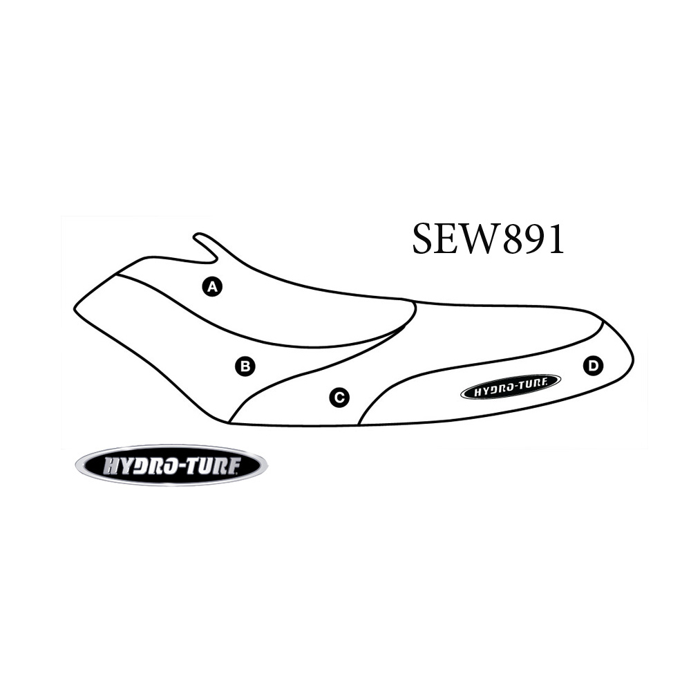 SBT Seat Cover for Sea-Doo RXP-X 2008-2011 - SEW891