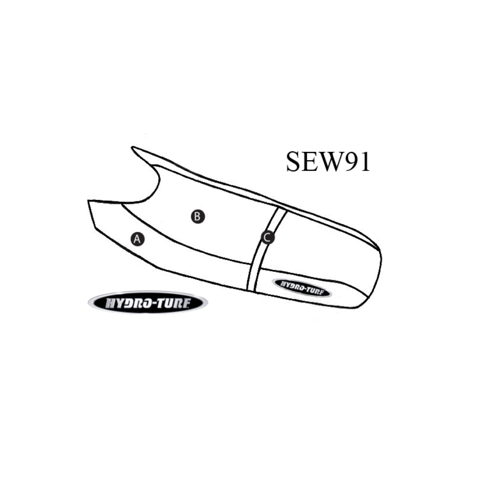 SBT Seat Cover for Polaris Hurricane - SEW91