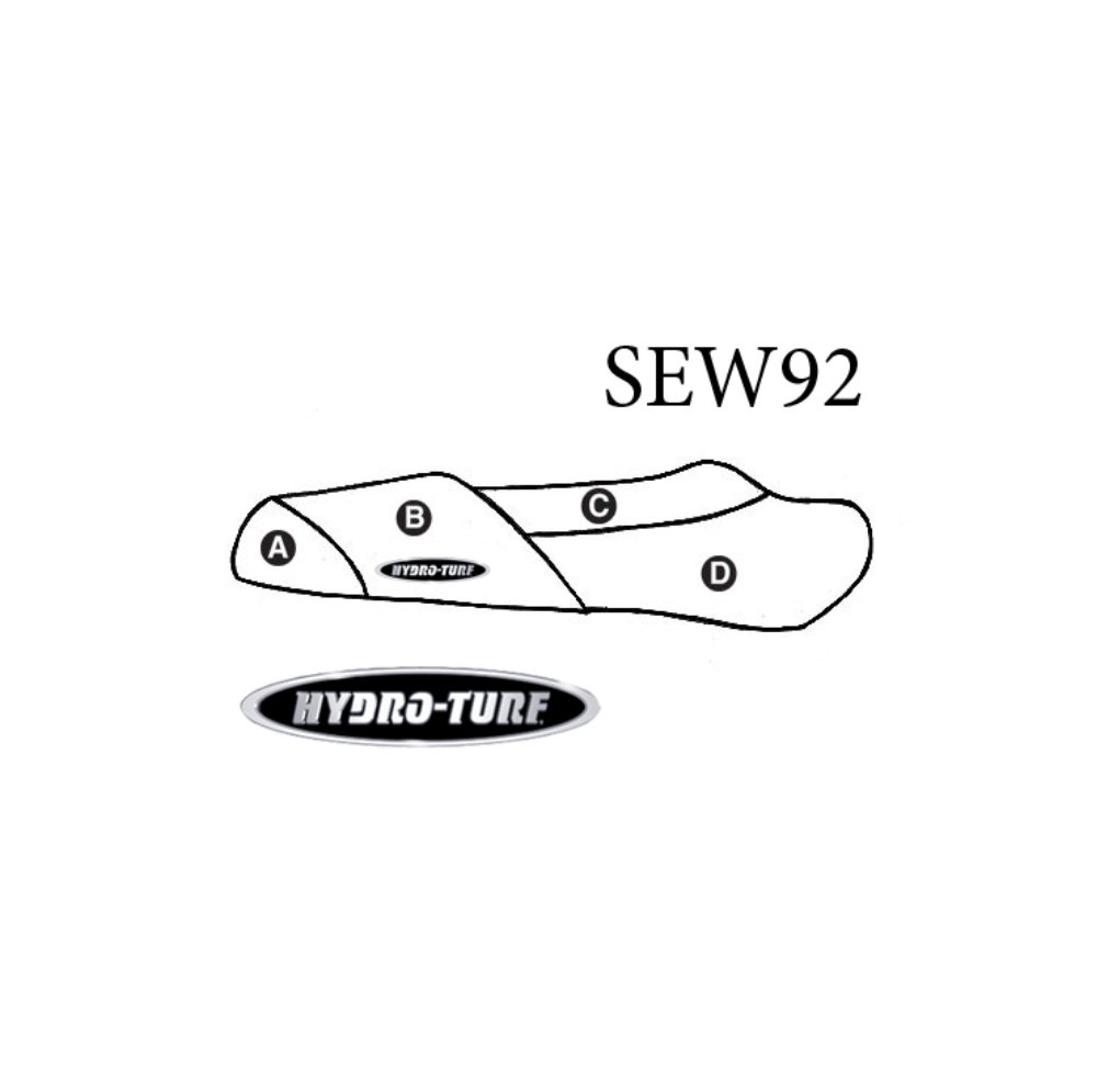 SBT Seat Cover for Polaris SLH (98-01) / SLX (99-01) / Pro 1200 (00-01) - SEW92