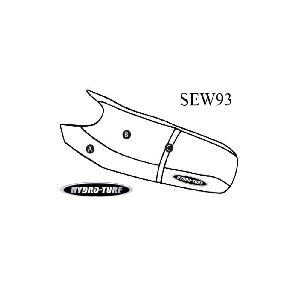 SBT Seat Cover for Polaris SLT (94-97) / SLTX (96) / SLTH (98-99) - SEW93