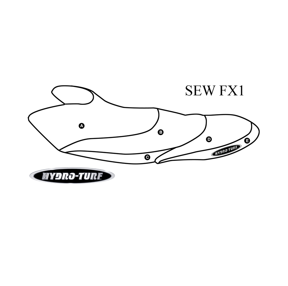 SBT Seat Cover for Yamaha FX SHO (08-11) - SEWFX1