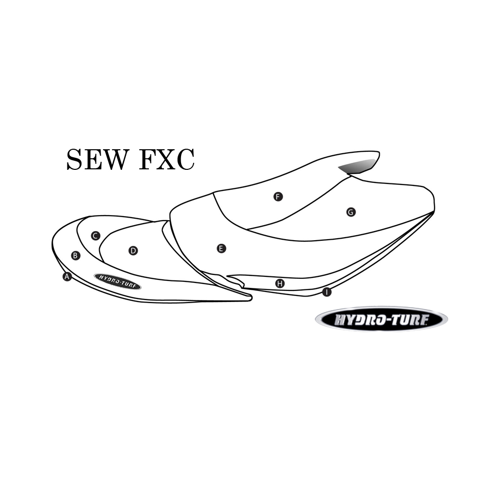 SBT Seat Cover for Yamaha FX Cruiser (03-04) - SEWFXC