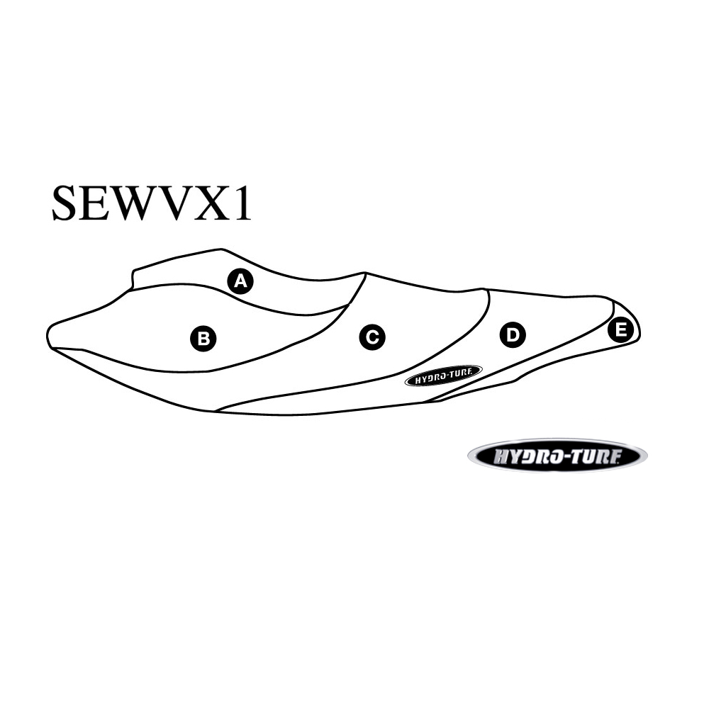 SBT Seat Cover for Yamaha VXS /VX Deluxe/Sport/V1/V1 Sport - SEWVX1