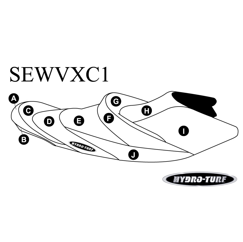 SBT Seat Cover for Yamaha VX Cruiser (10-14) - SEWVXC1