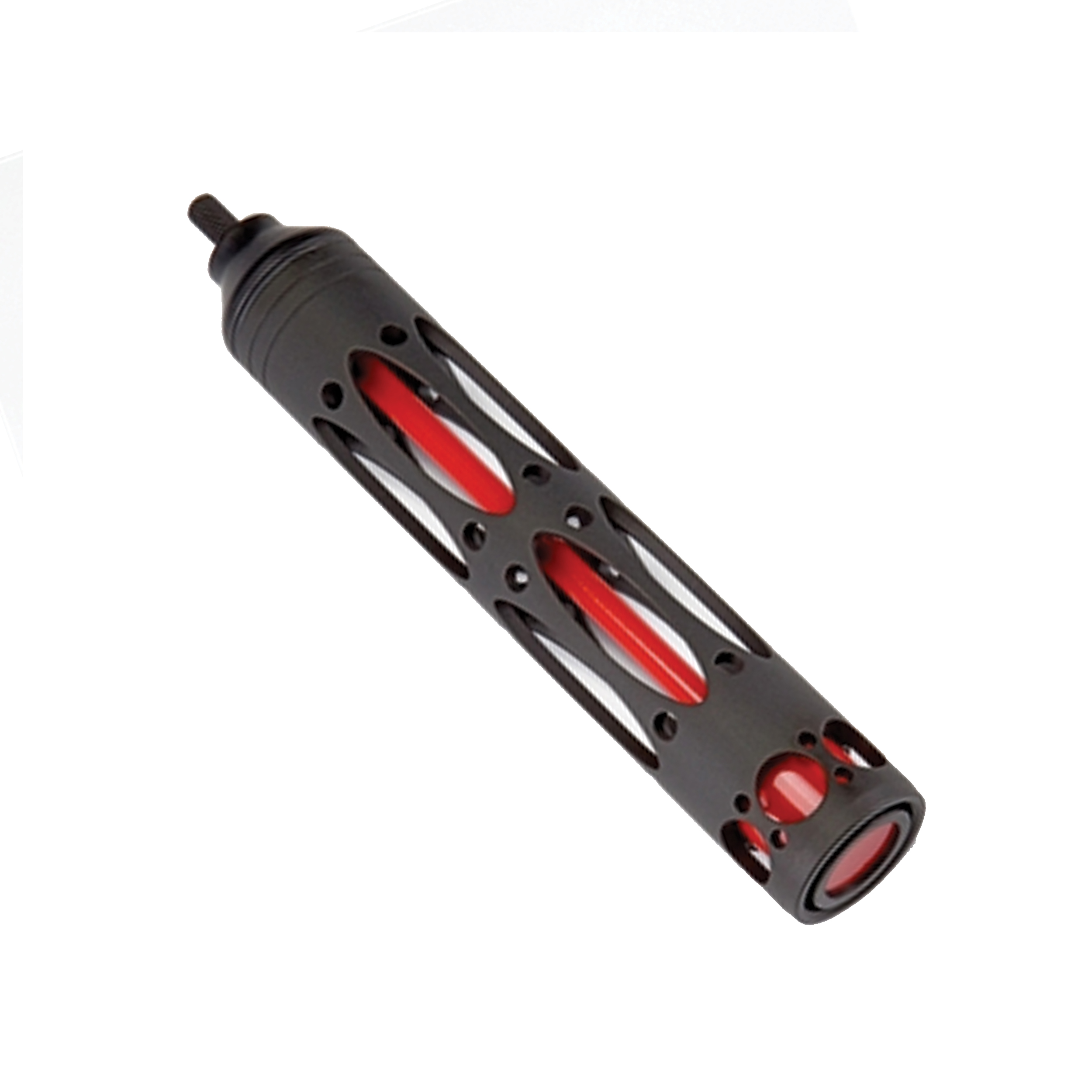 .30-06 K3 Stabilizer 8In Black With Blood Red Accent .30-06 K3 Stabilizer 8In Black With Blood Red Accent
