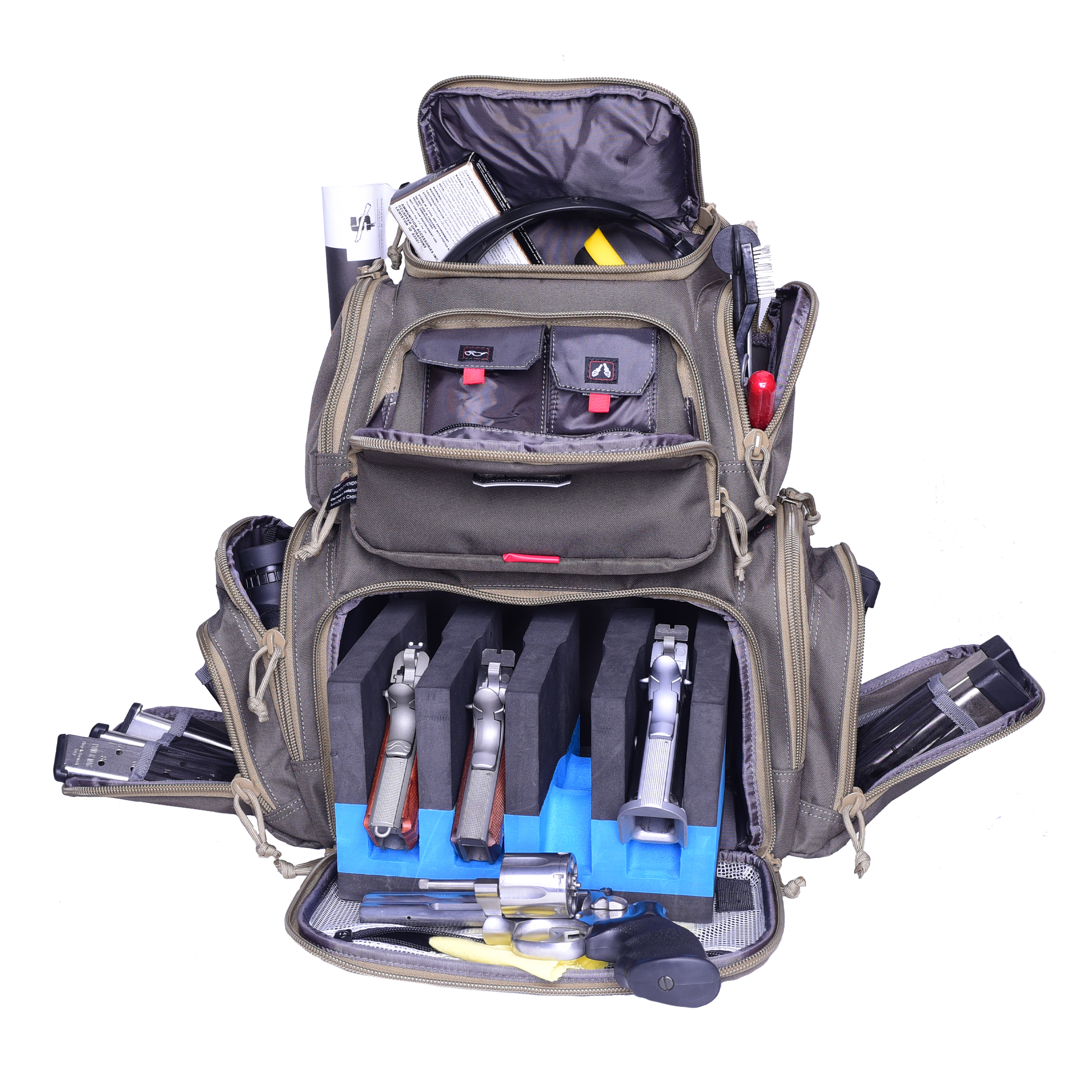 G.P.S. in.Handgunner in. Backpack- Rifle Green Khaki