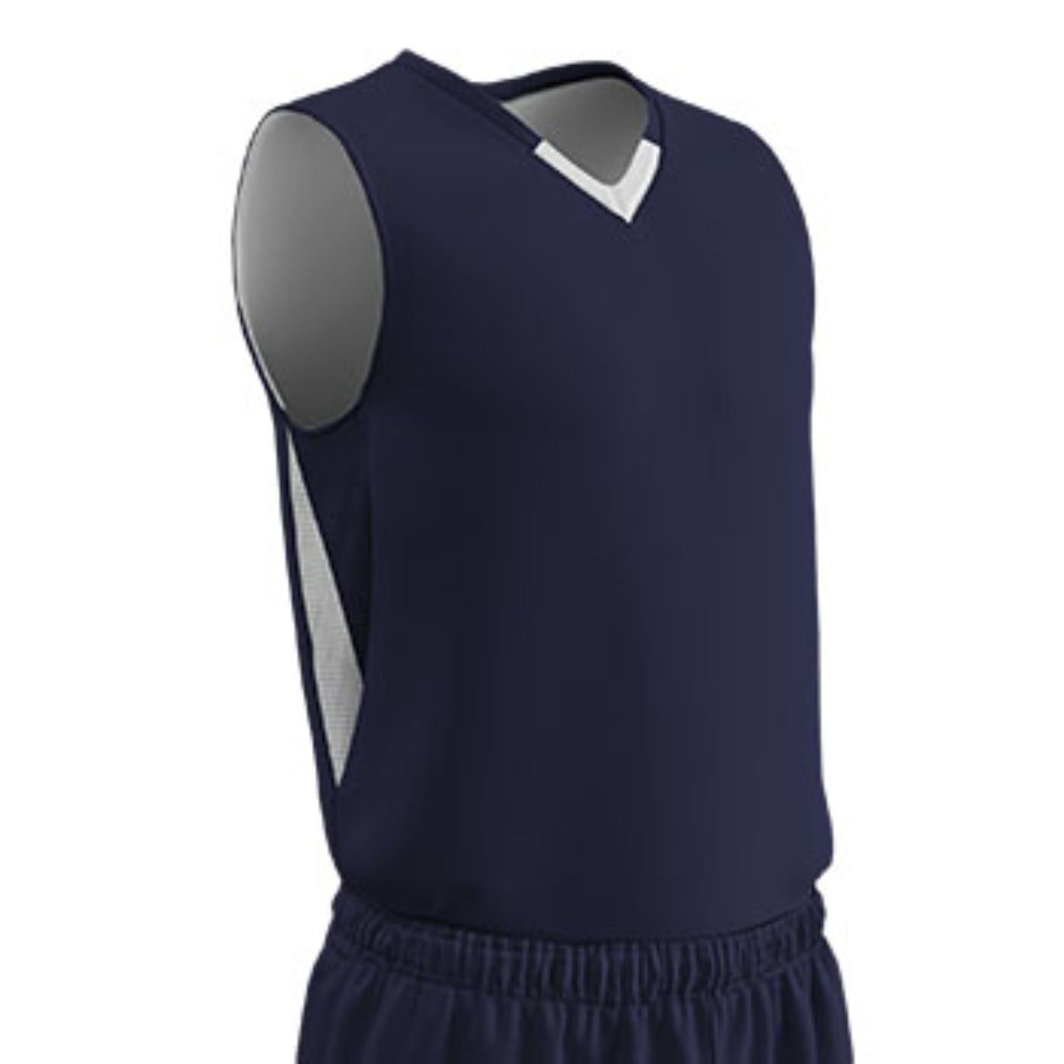 Champro Adult Pivot Reverse Basketball Jersey Navy White XL Champro Adult Pivot Reverse Basketball Jersey Navy White XL