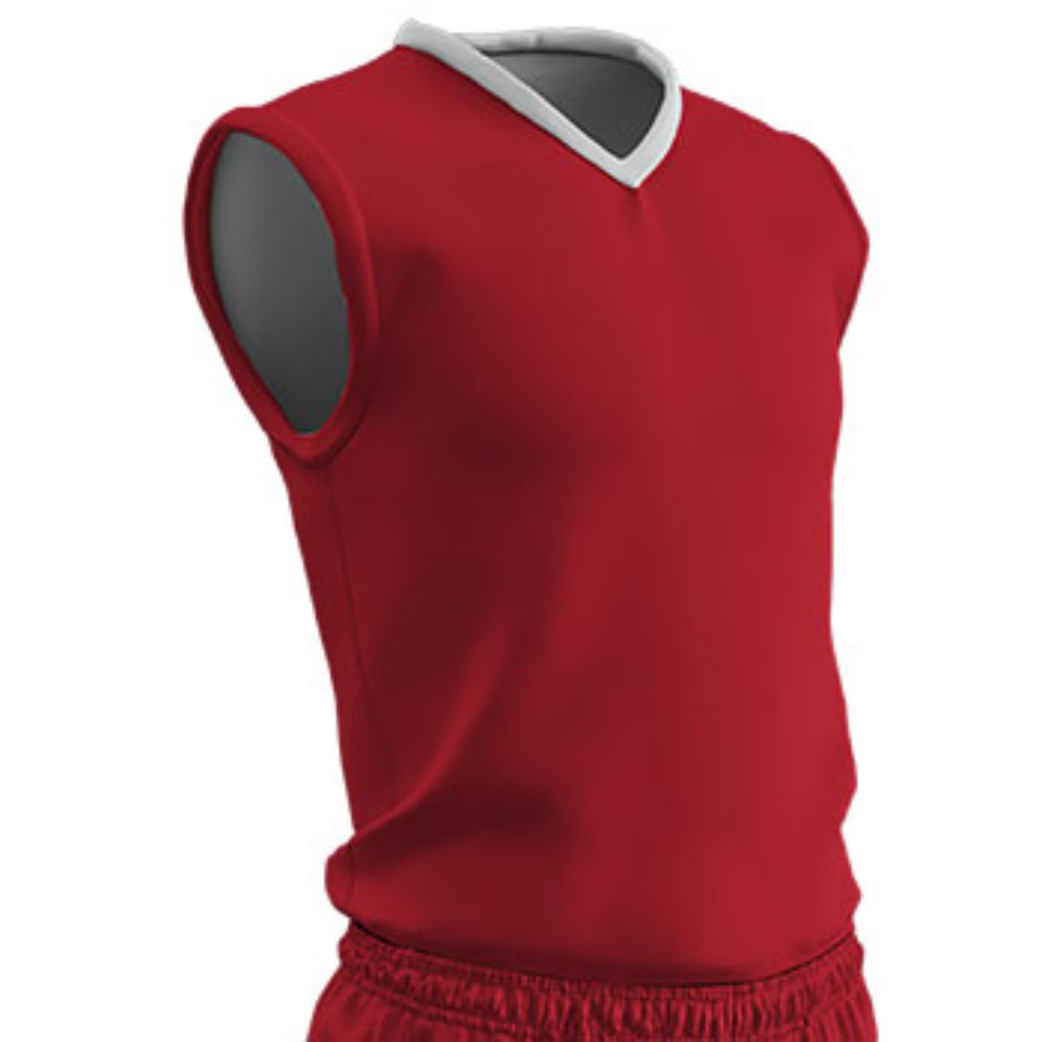 Champro Adult Clutch Basketball Jersey Scarlet White Small Champro Adult Clutch Basketball Jersey Scarlet White Small