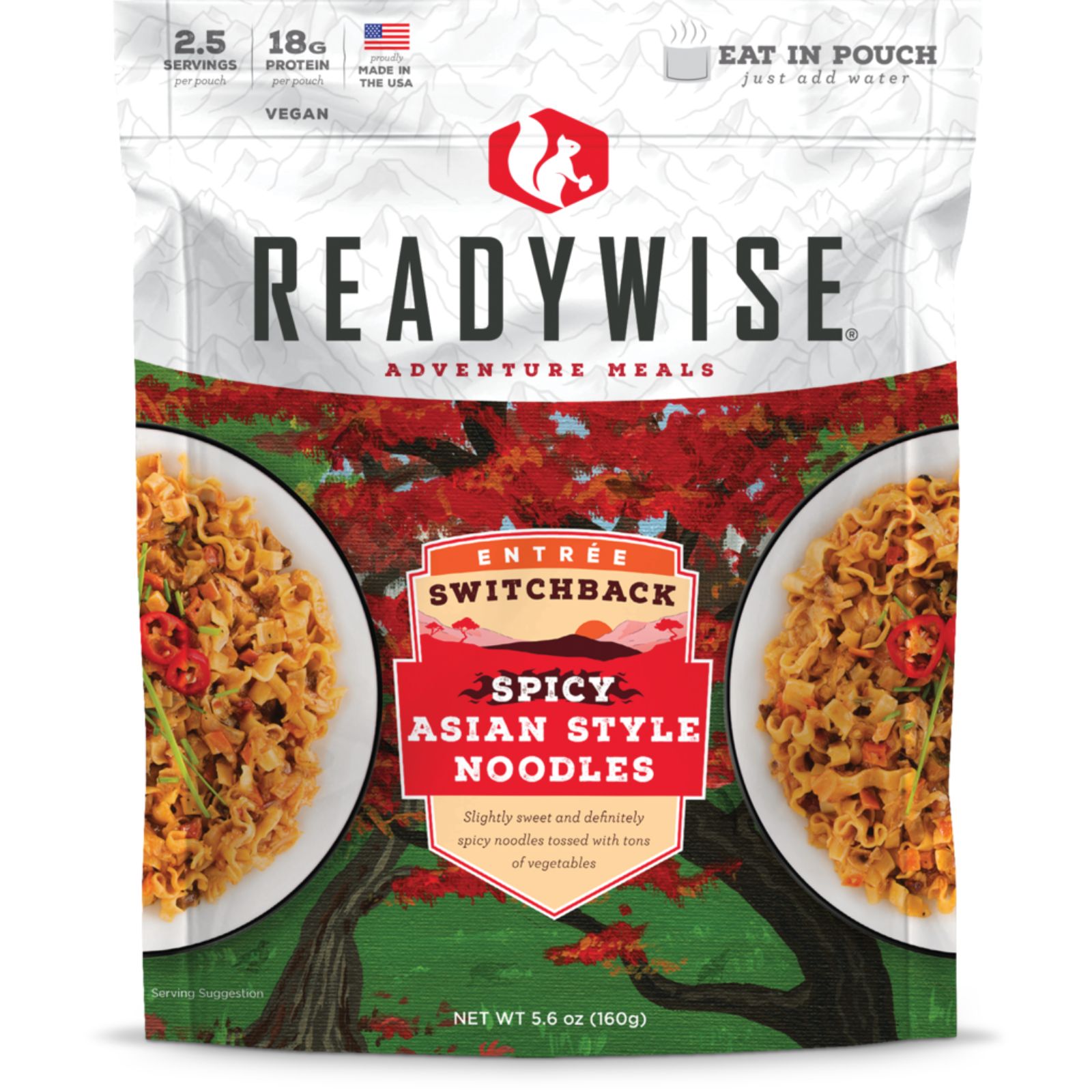 ReadyWise Switchback Spicy Asian Style Noodles 6 Pack ReadyWise Switchback Spicy Asian Style Noodles 6 Pack