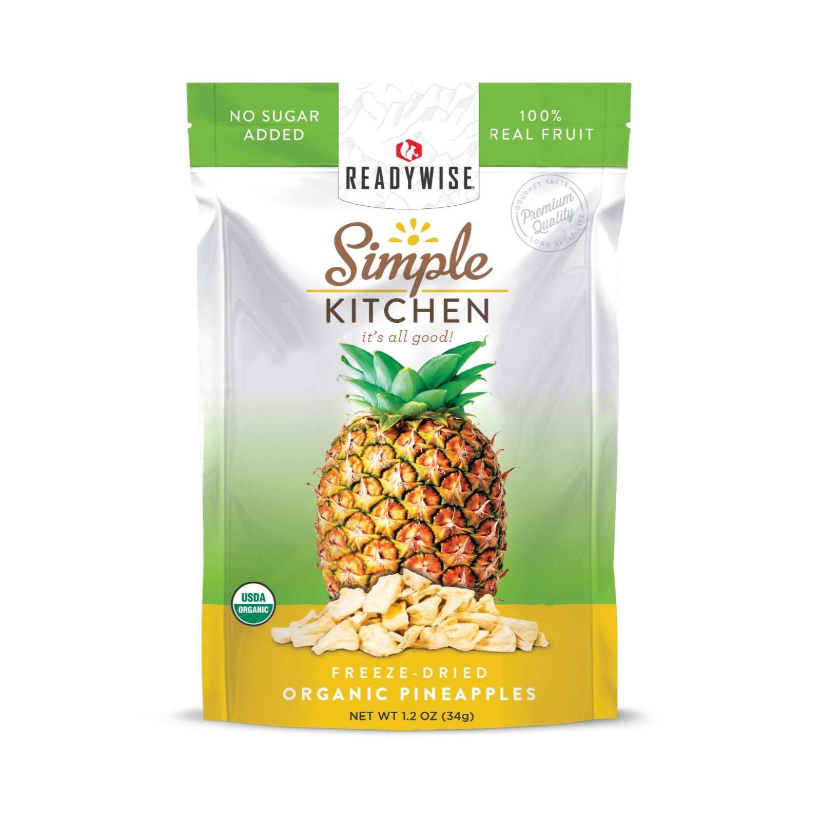 ReadyWise Organic FD Pineapple 6 Pack