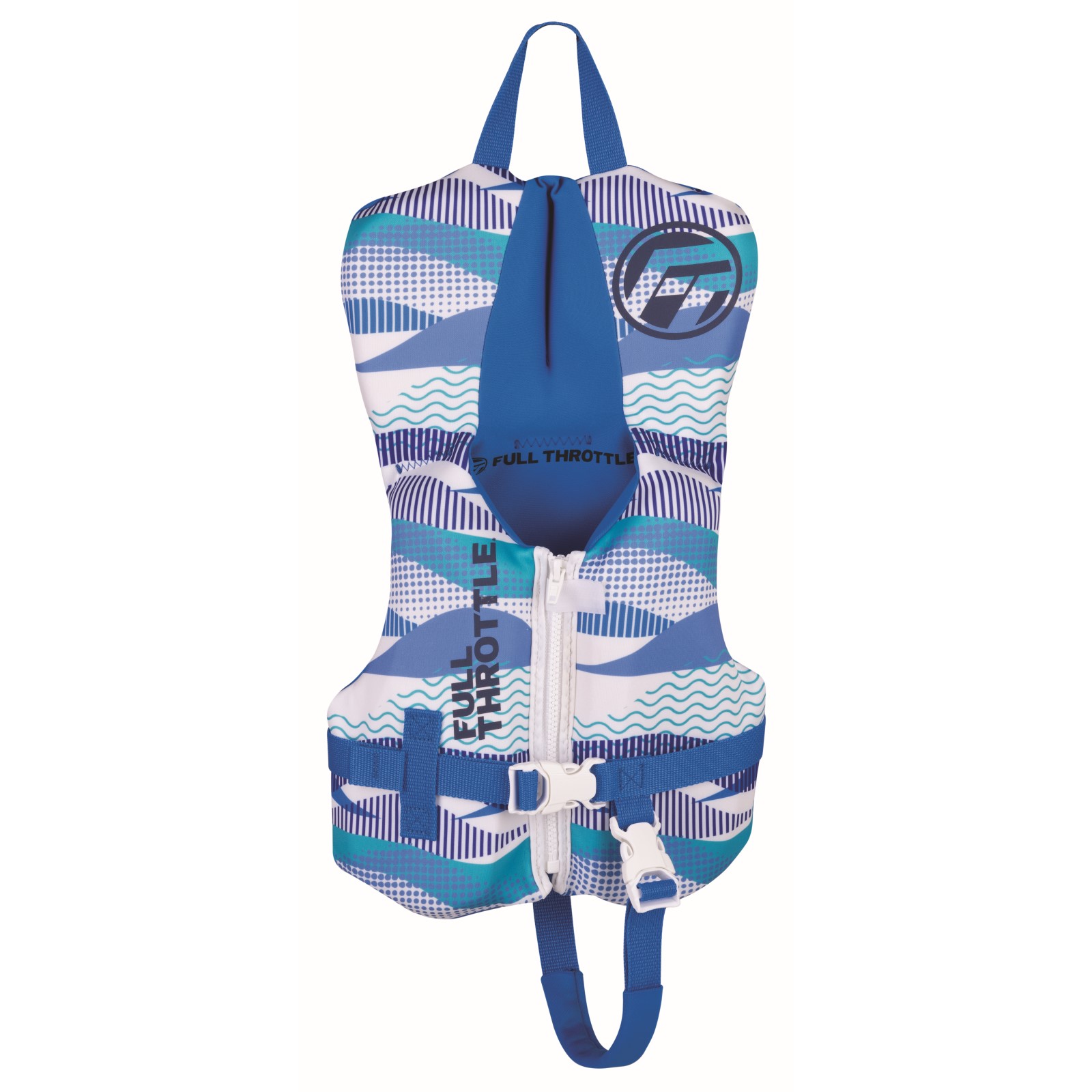 Full Throttle Infant Rapid-Dry Flex-Back Life Jacket Blue Full Throttle Infant Rapid-Dry Flex-Back Life Jacket Blue