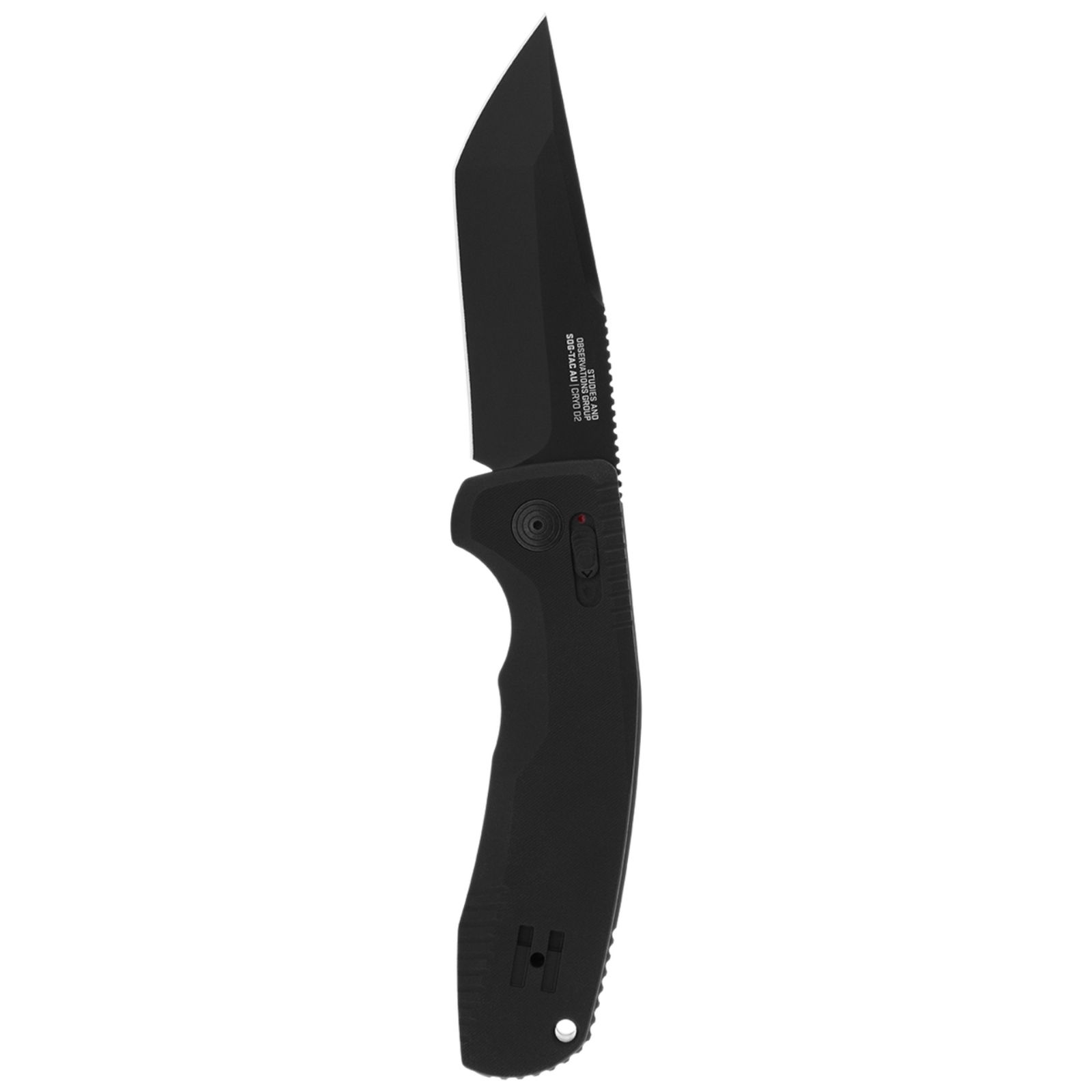 SOG-TAC AU Black Tanto Straight Edge