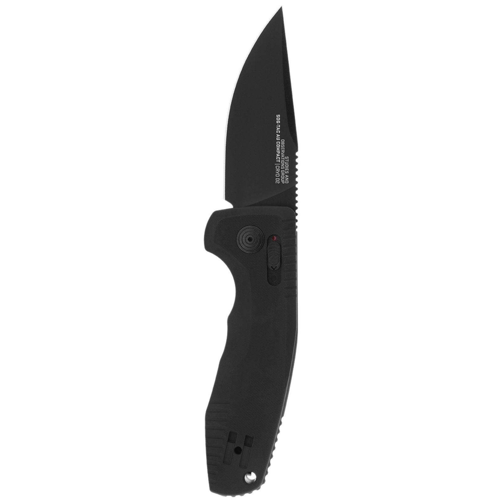 SOG-TAC AU Compact Black Straight Edge