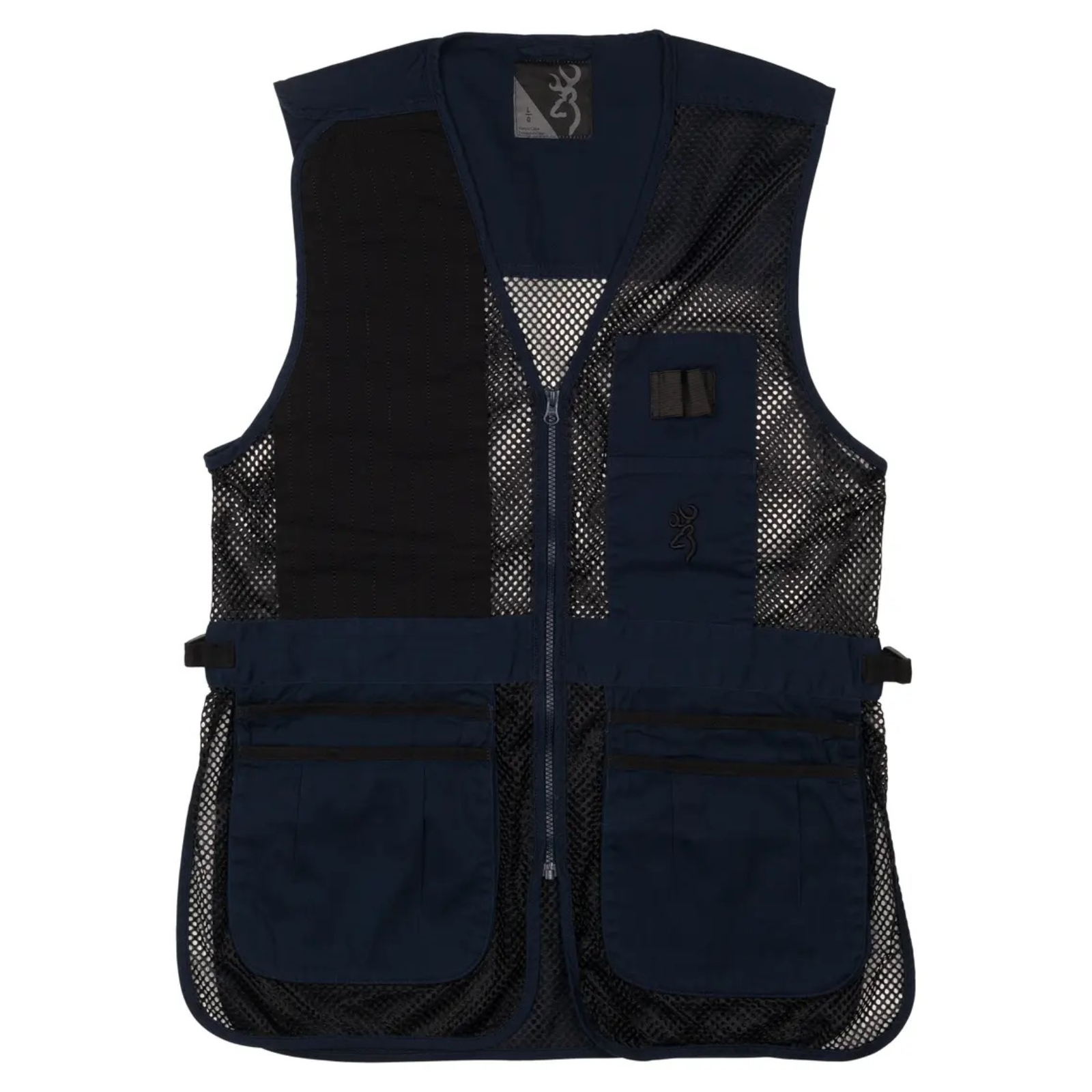Browning Vest Trapper Creek Navy Black Medium