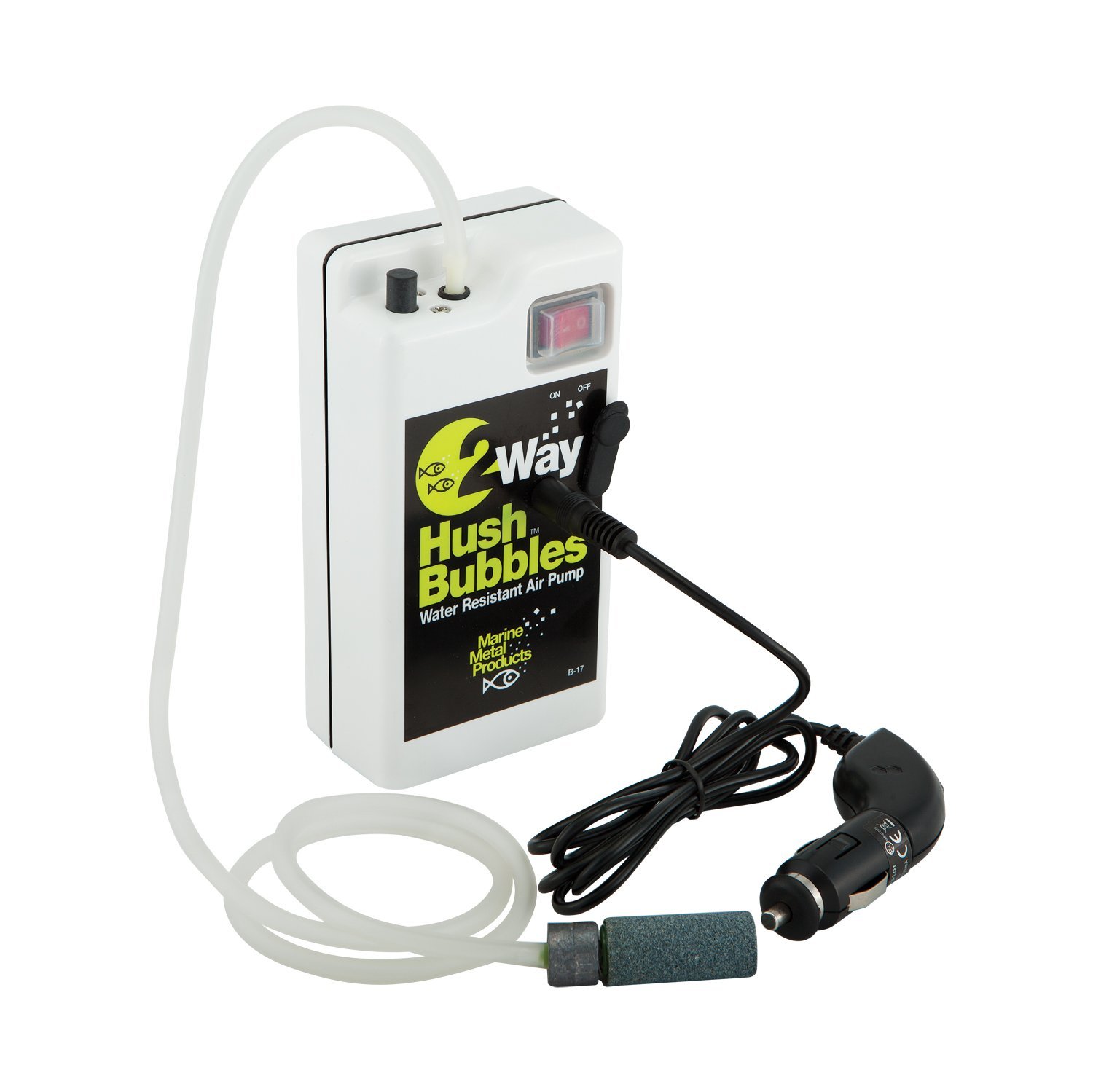 Marine Metal 2Wy Bubbl Quiet 12 Vdc 110V 2 D Batt Marine Metal 2Wy Bubbl Quiet 12 Vdc 110V 2 D Batt