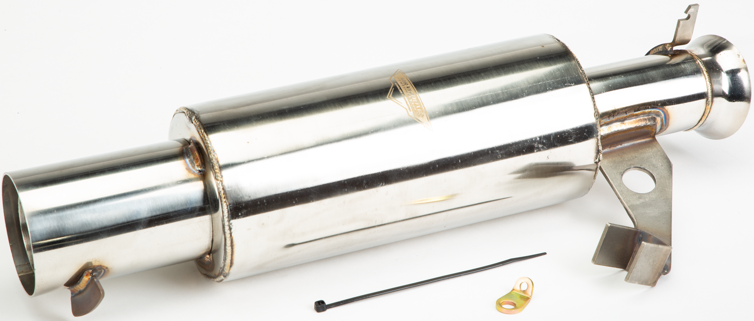STRAIGHTLINE Lightweight Silencer/Muffler STRAIGHTLINE STAINLESS MUFFLER ARCTIC 800 C-TEC 2 '18-19 S/M - 131-167