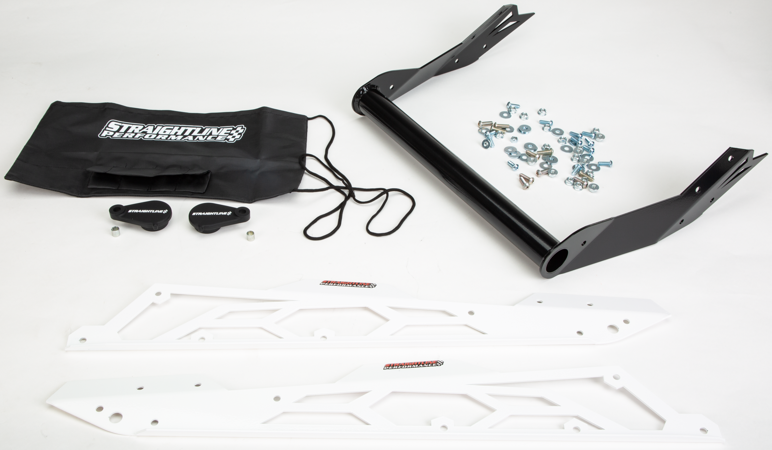 STRAIGHTLINE Hide 'N' Go Rear Bumper HIDE 'N' GO REAR BUMPER S-D 146" WHITE - 183-234-WHITE