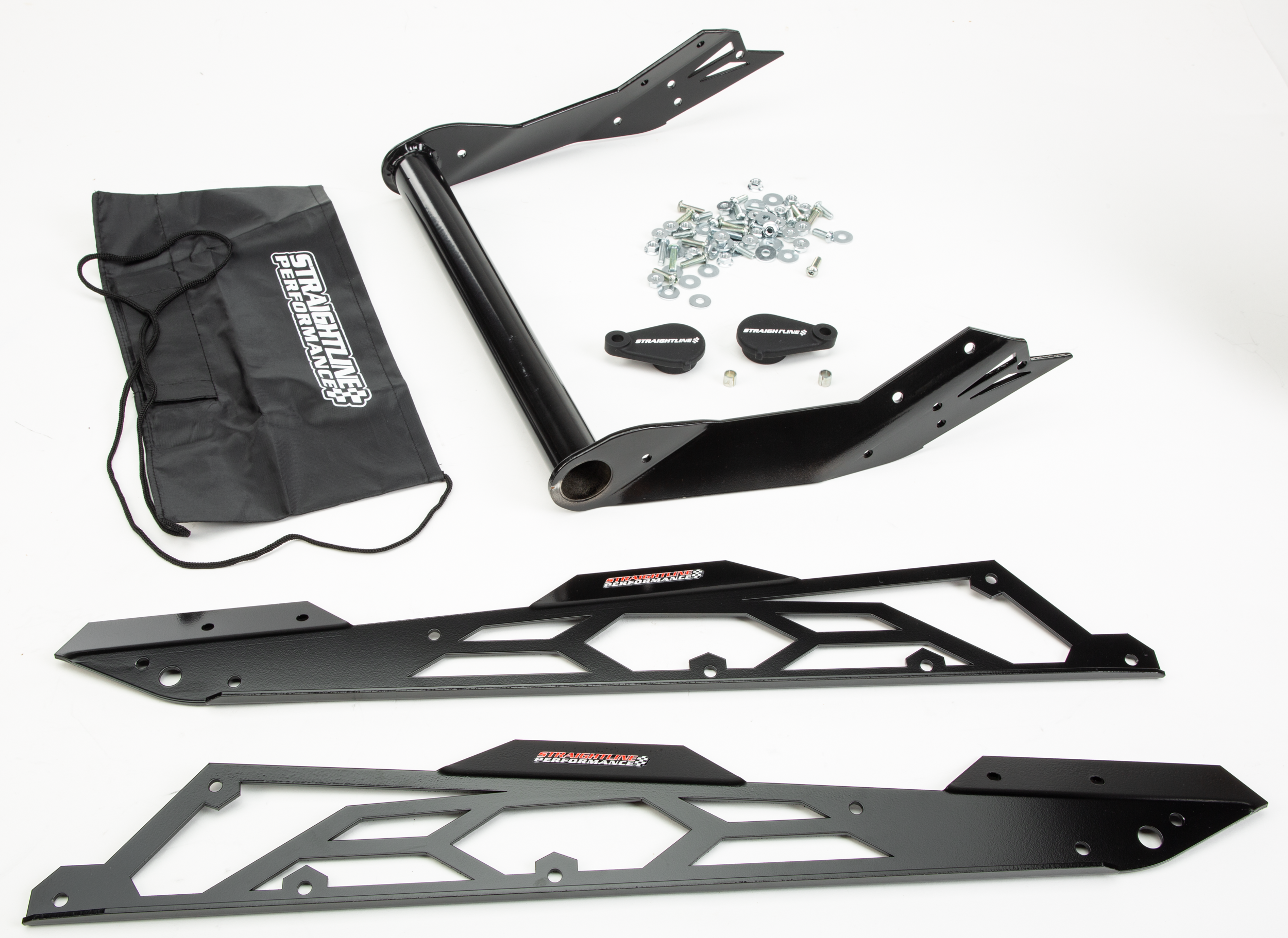 STRAIGHTLINE Hide 'N' Go Rear Bumper HIDE 'N' GO REAR BUMPER S-D 146" BLACK - 183-234