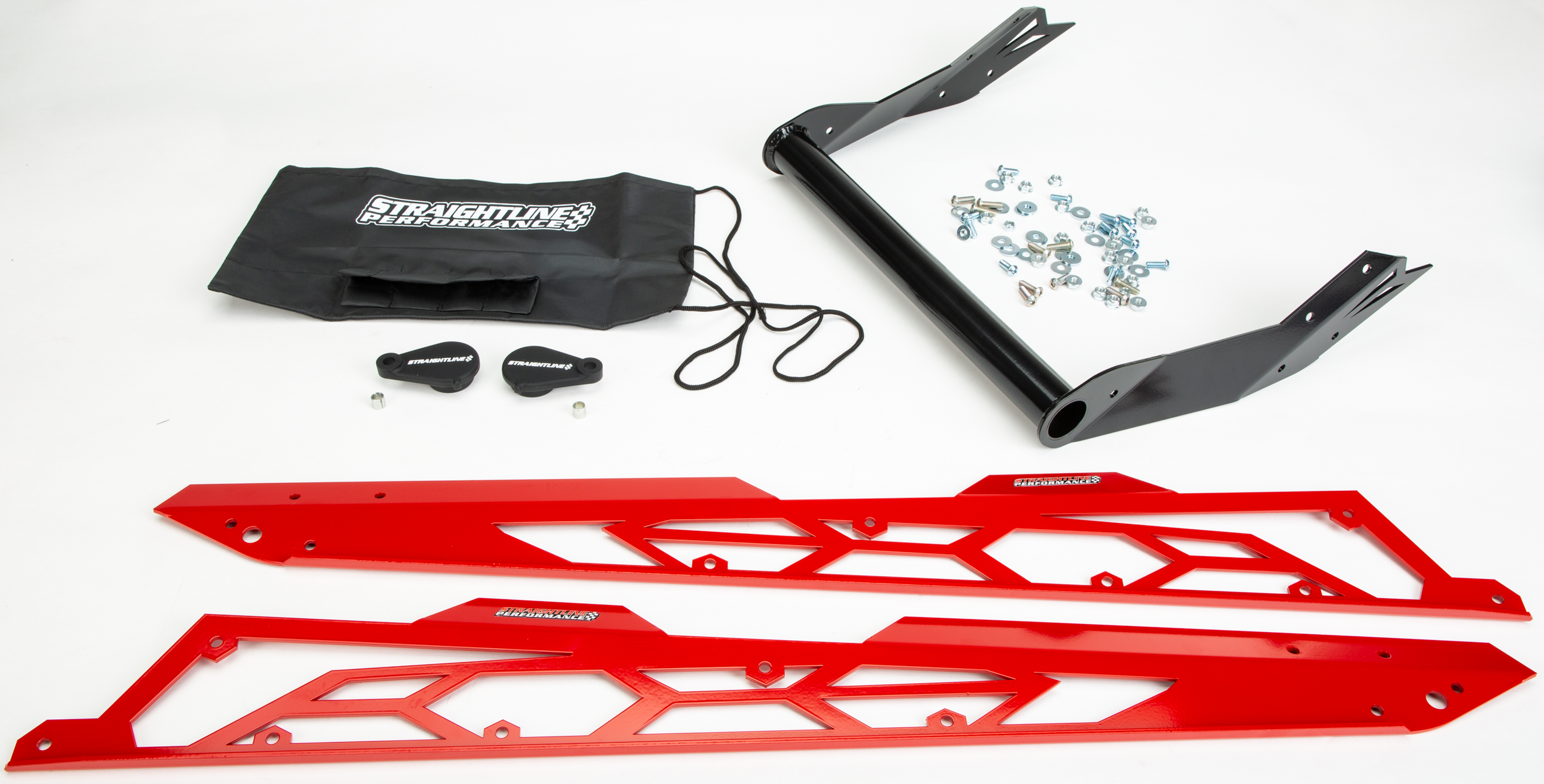 STRAIGHTLINE Hide 'N' Go Rear Bumper HIDE 'N' GO REAR BUMPER S-D 165" RED - 183-236-RED