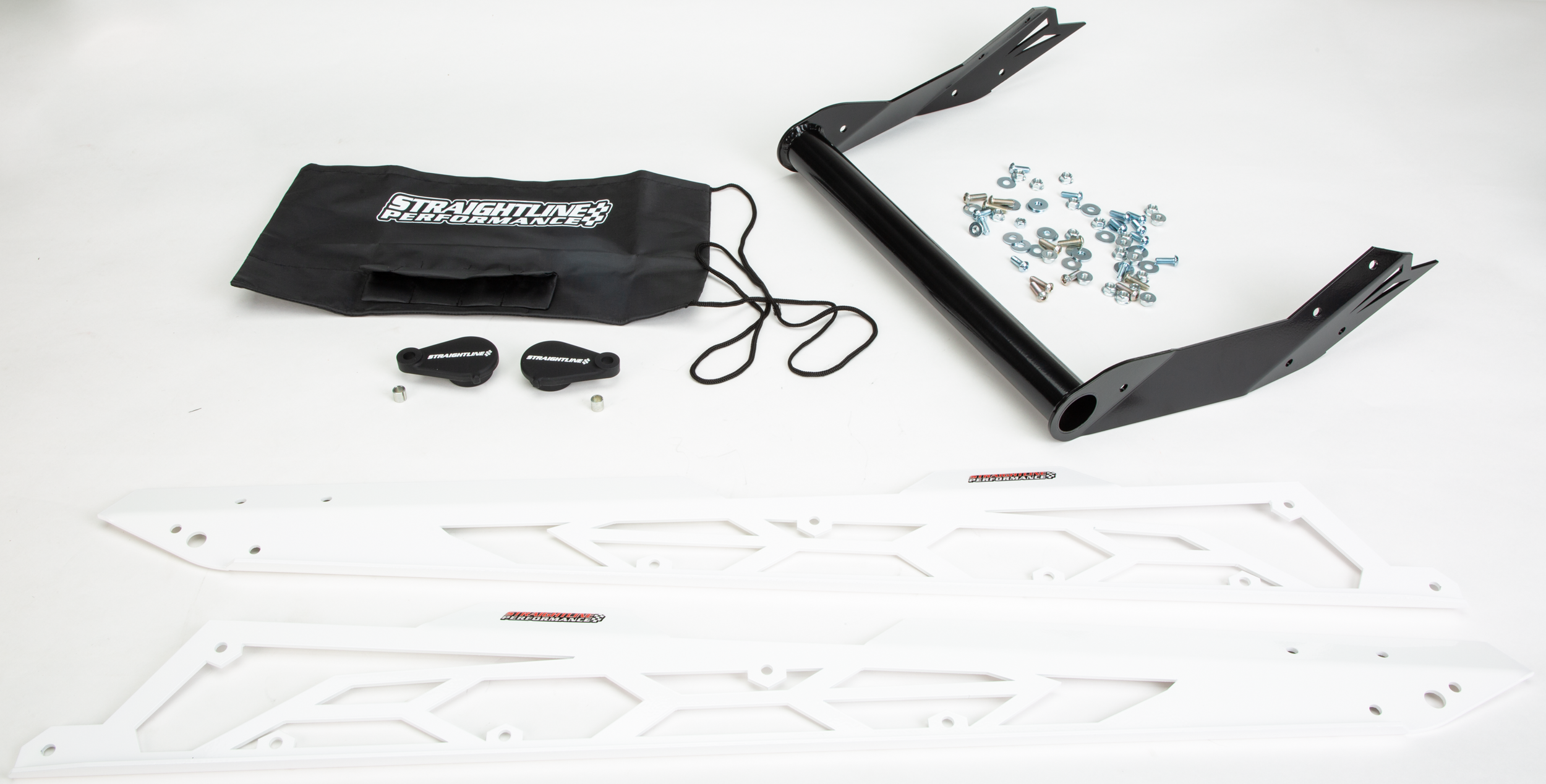 STRAIGHTLINE Hide 'N' Go Rear Bumper HIDE 'N' GO REAR BUMPER S-D 165" WHITE - 183-236-WHITE
