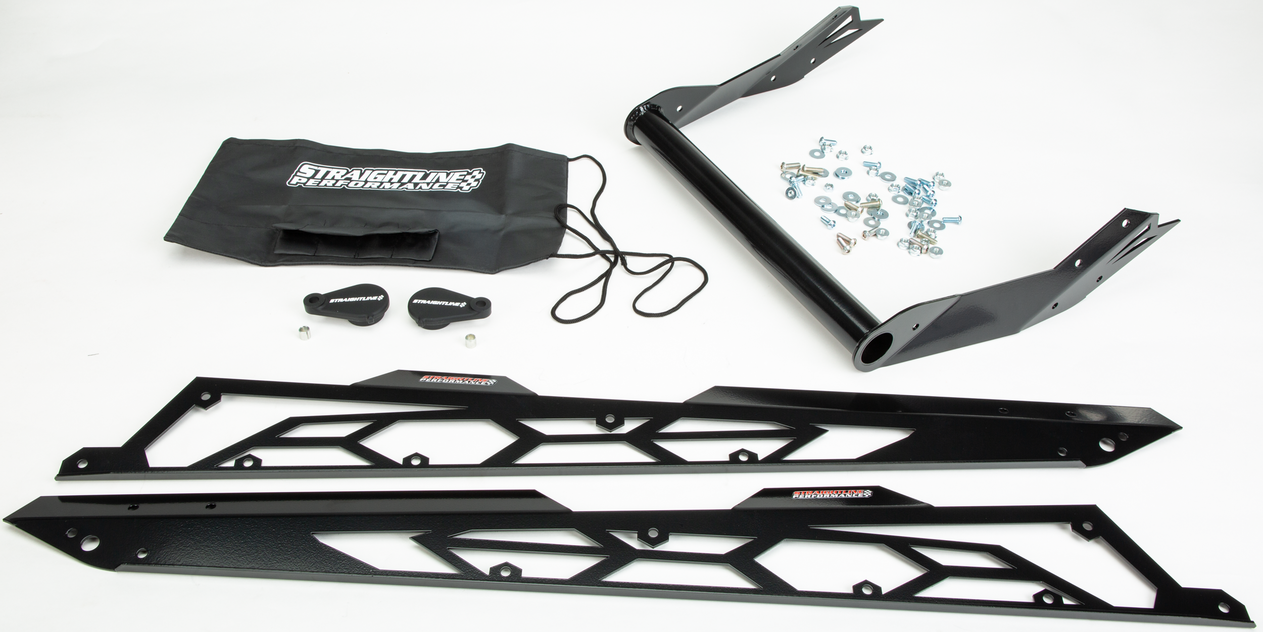 STRAIGHTLINE Hide 'N' Go Rear Bumper HIDE 'N' GO REAR BUMPER S-D 165" BLACK - 183-236