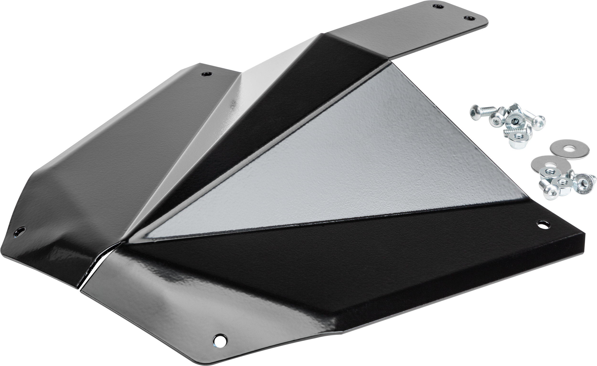 STRAIGHTLINE Front Bumper Skid Plate SKID PLATE BLK FOR GEN5 FRONT BUMPER S/M - 183-242