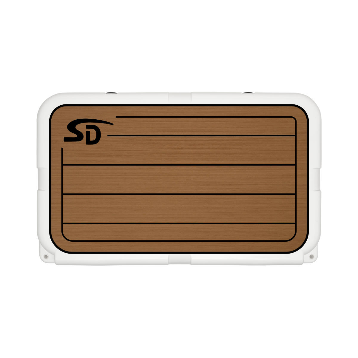 Seadek YETI Tundra 45 Teak Cooler Pad - Mocha / Black - 53641-80093