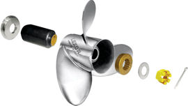 Solas 3 BLADE Aluminum Propeller DOUBLE CUPPED FOR P - 9501-150-15DC