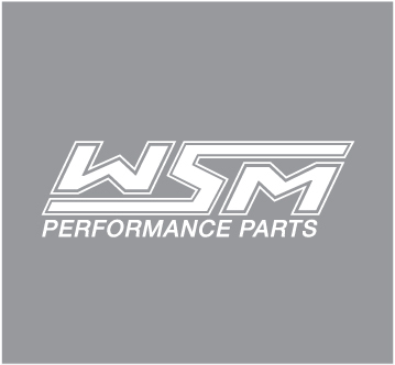 WSM Promotional Items WSM Decal 4'' - White - 012-802