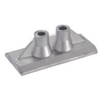 WSM Tecnoseal Anodes Plate Anode Yamaha Hydra Drive - 450-01138