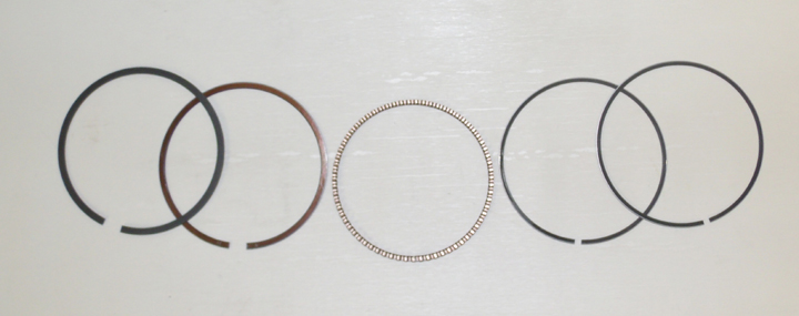 WSM Off Road Piston Rings Piston Rings Honda 250 TRX 97-24 .25mm Over - 51-225-04