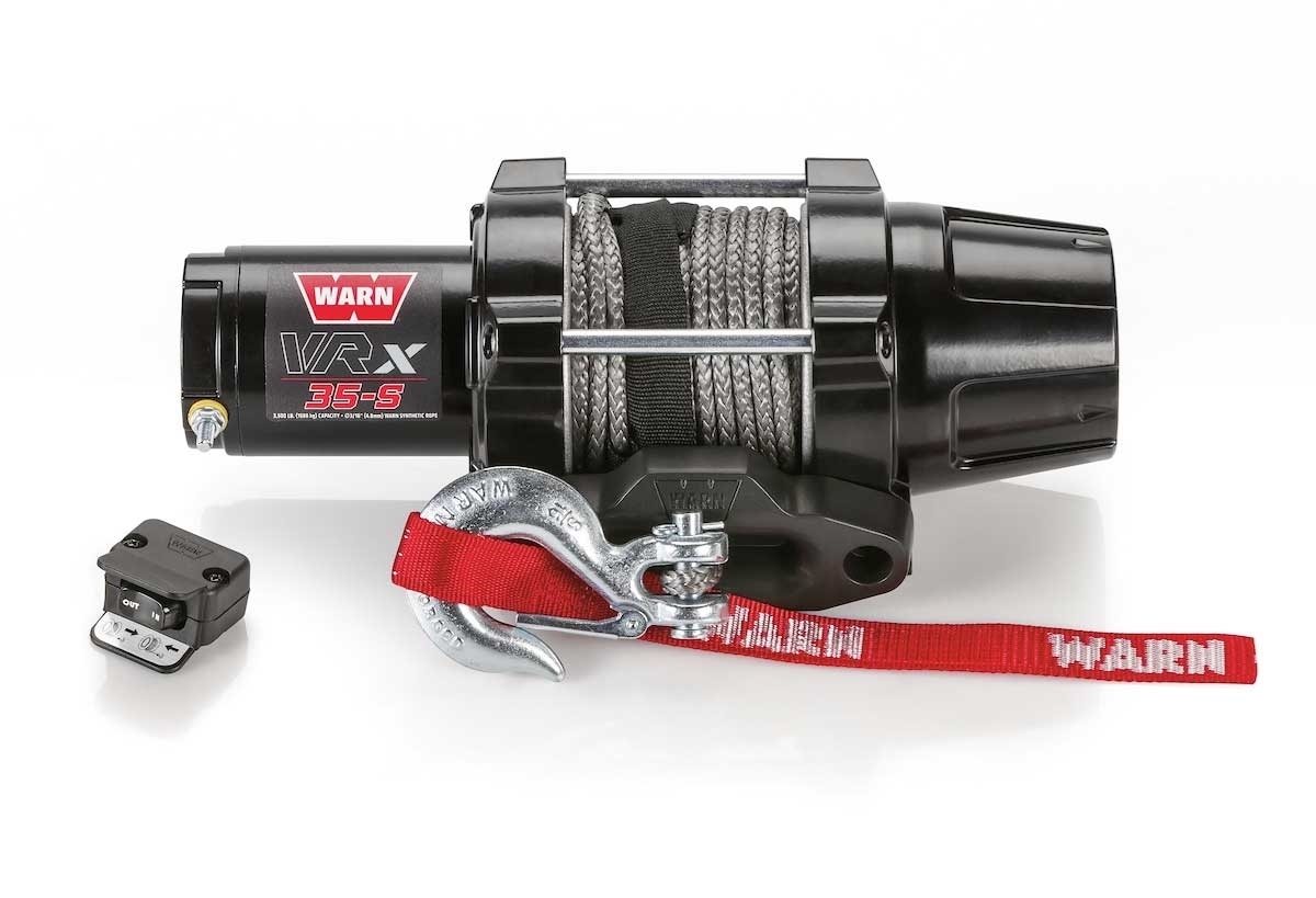 WARN Vrx 3500 Synthetic Rope Powersports Winch - 101030