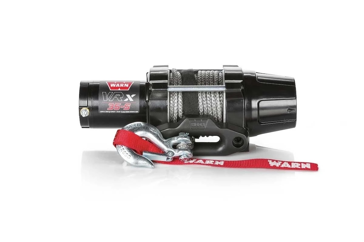 WARN Vrx 3500 Synthetic Rope Powersports Winch - 101030 - Click Image to Close