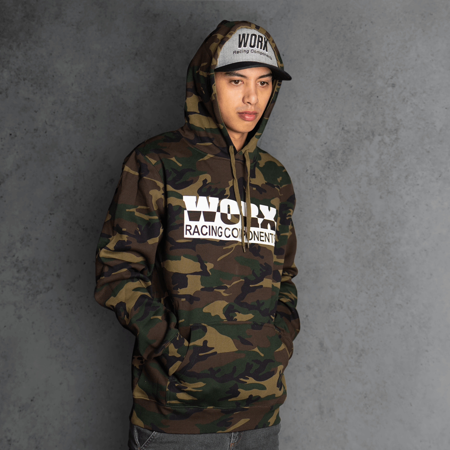 Worx Racing Worx Camo Limited Edition Hoodie 2Xlarge - CAMOHOODIEWORX-2XL