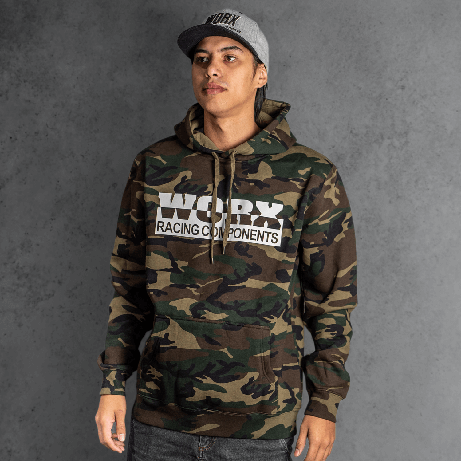 Worx Racing Worx Camo Limited Edition Hoodie Small - CAMOHOODIEWORX-M