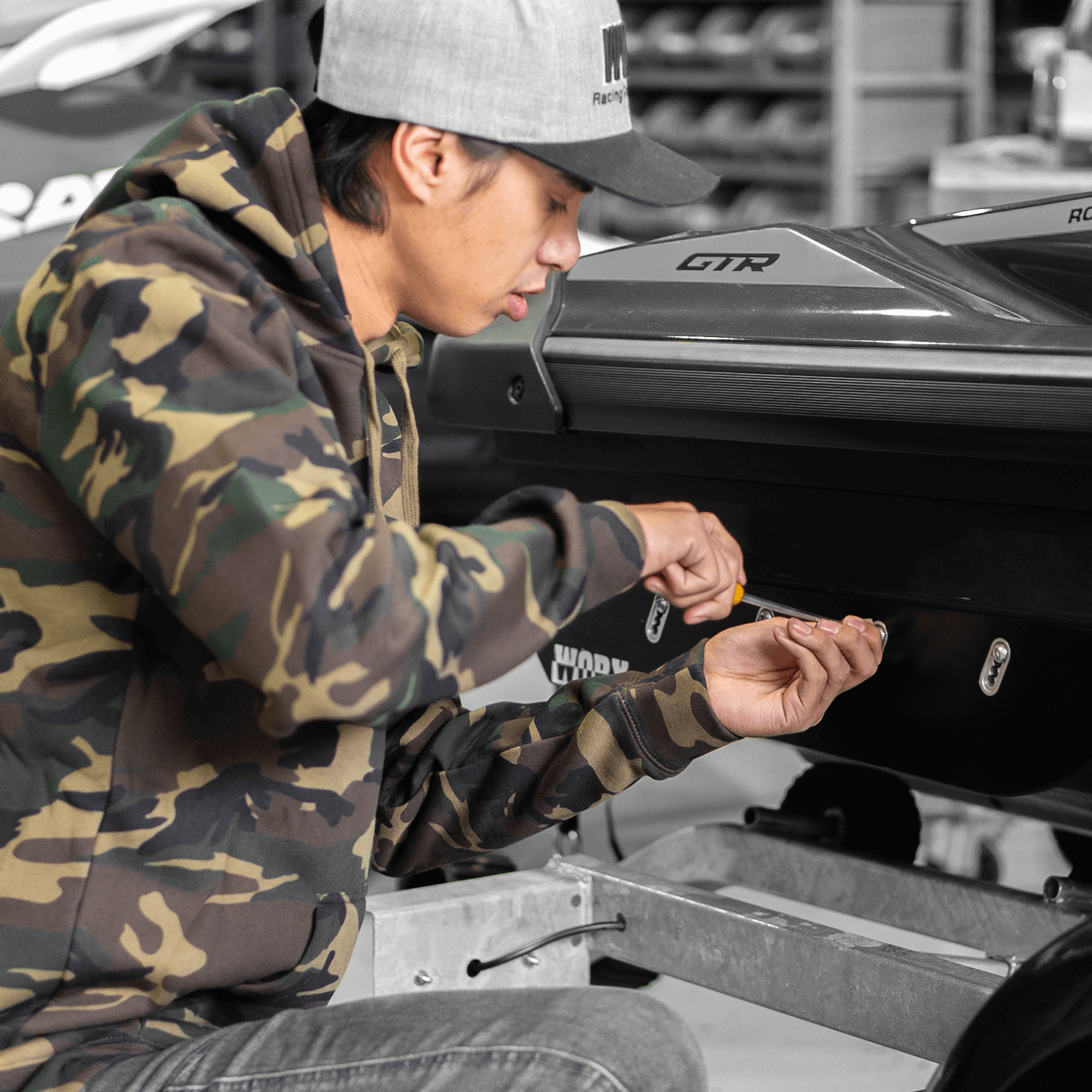 Worx Racing Worx Camo Limited Edition Hoodie Xlarge - CAMOHOODIEWORX-XL