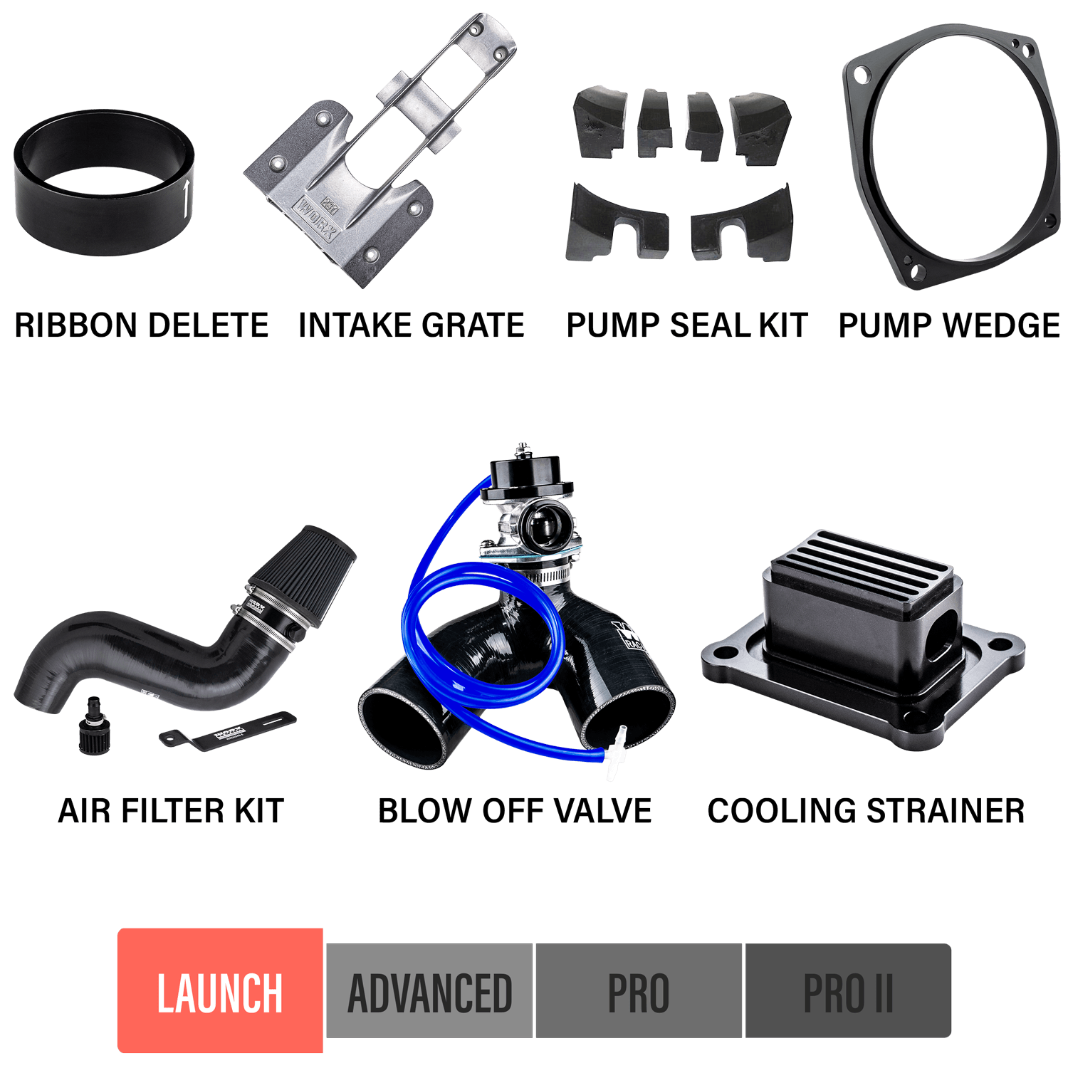 Worx Racing Launch 2012-2013 Yamaha FX SHO Upgrade Kits - WR-FX12-SHO-LK