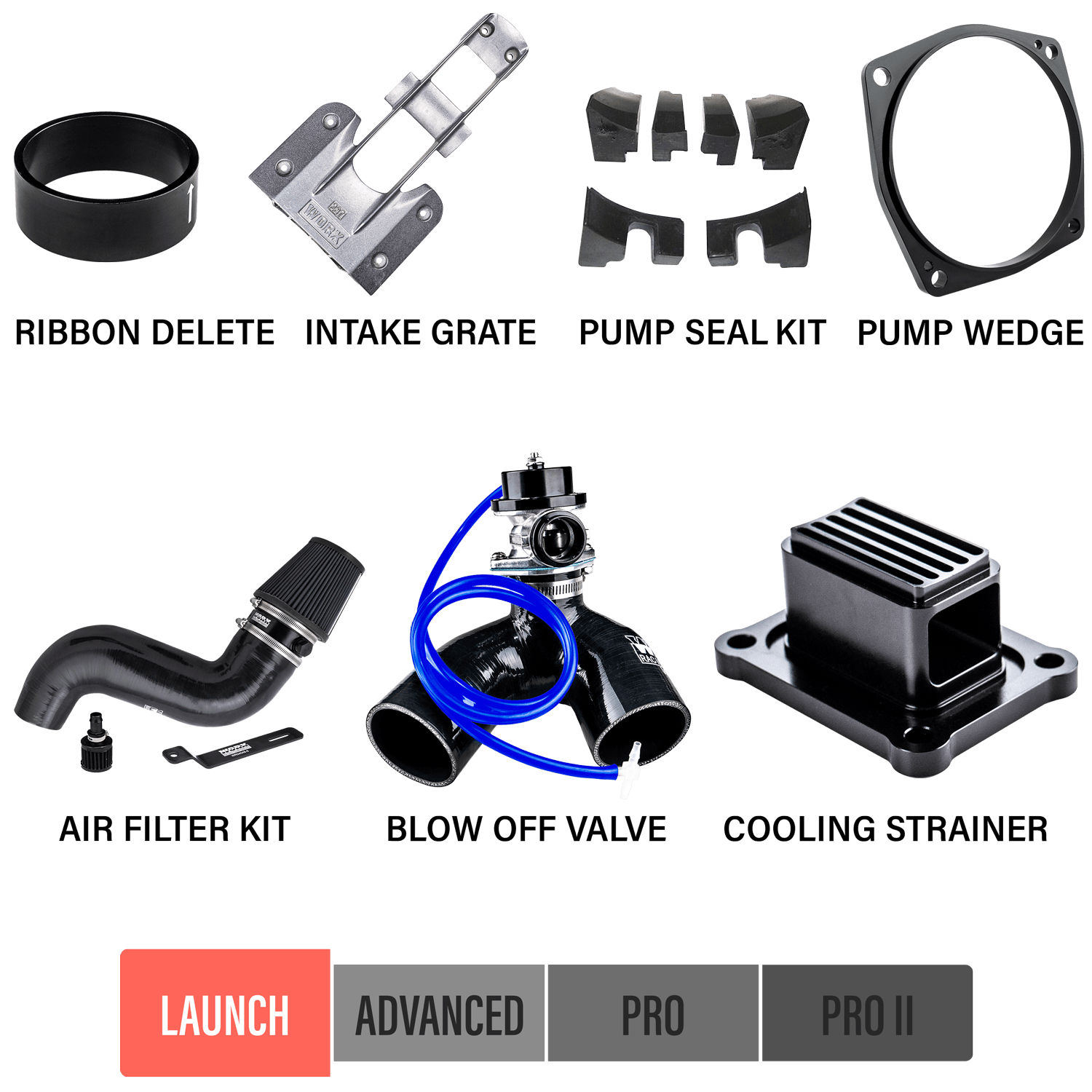 Worx Racing Launch 2014-2017 Yamaha FX SVHO Upgrade Kits - WR-FX14-SVHO-LK