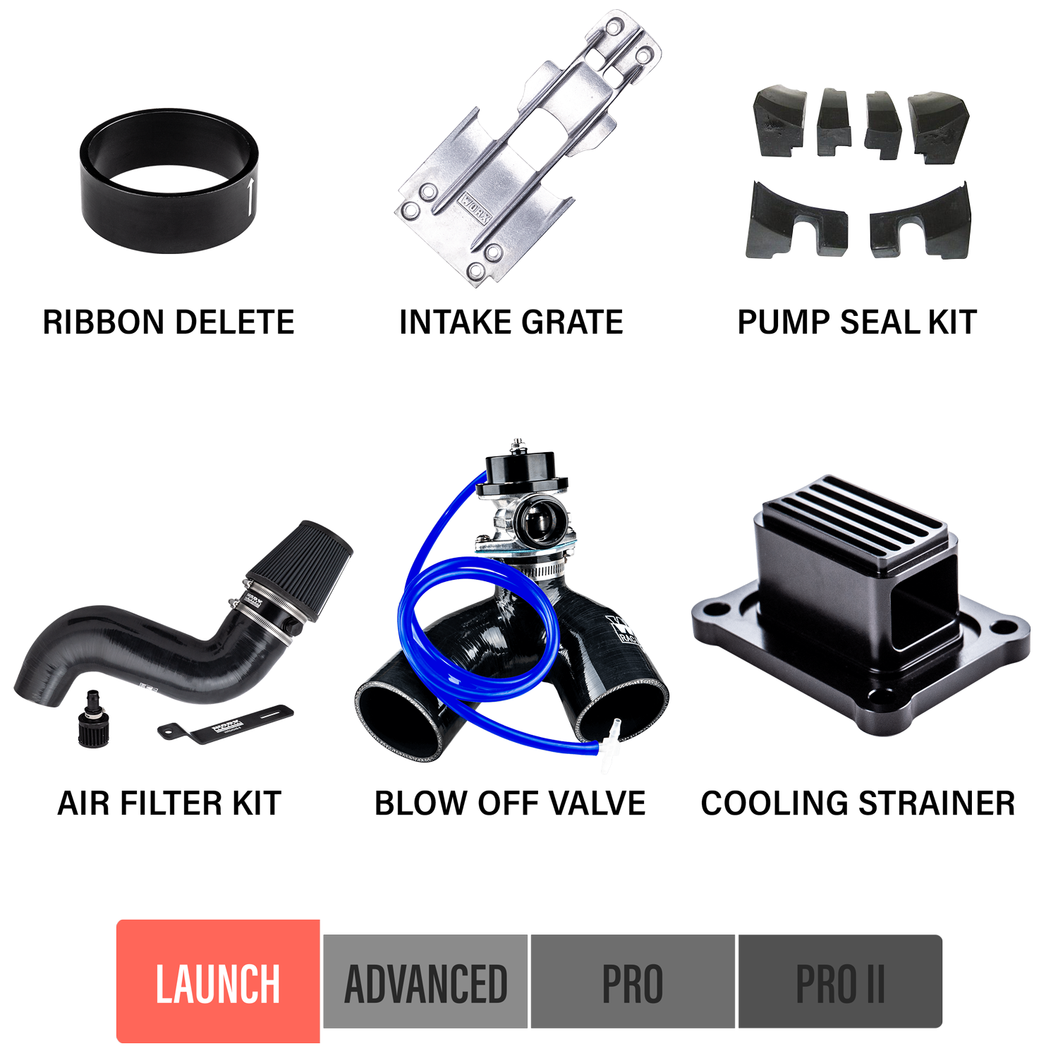 Worx Racing launch 2014-2016 Yamaha FZR/FZS SVHO Upgrade Kit - WR-FZ14-SVHO-LK