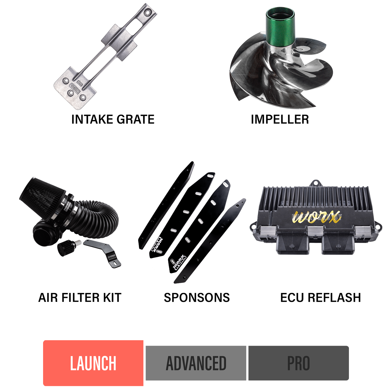 Worx Racing 2017-2019 Seadoo GTR 230 Upgrade Kit - WR-GTR17-LK