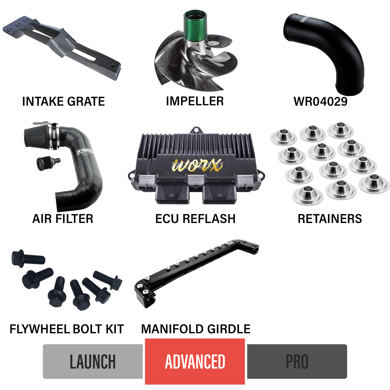 Worx Racing Advanced 2016-2017 Seadoo RXPX 300 Upgrade Kits - WR-RXPX-300-AK