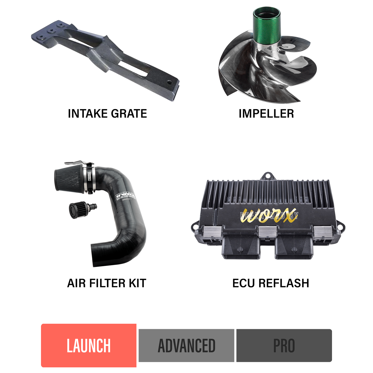 Worx Racing Launch 2016-2017 Seadoo RXPX 300 Upgrade Kits - WR-RXPX-300-LK