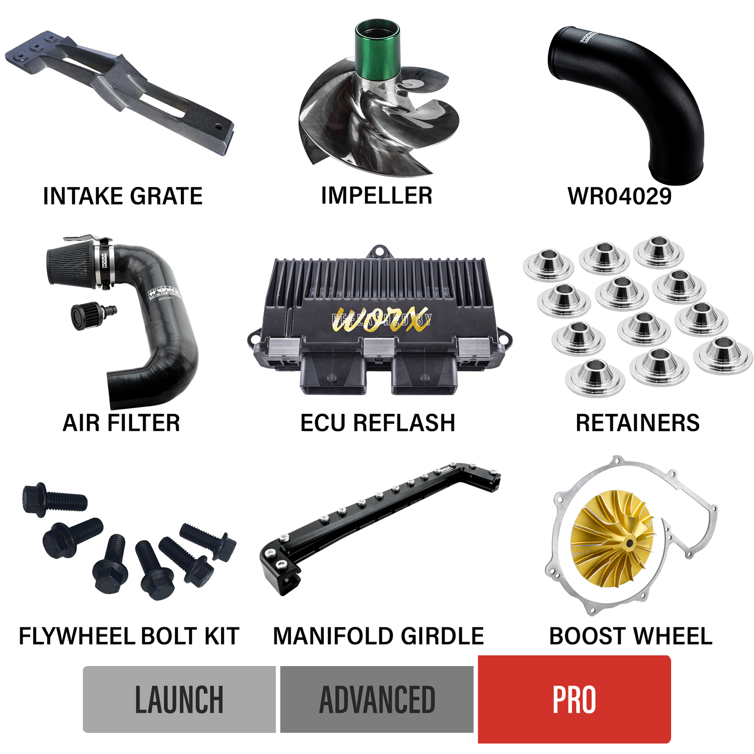 Worx Racing Pro 2016-2017 Seadoo RXPX 300 Upgrade Kits - WR-RXPX-300-PK