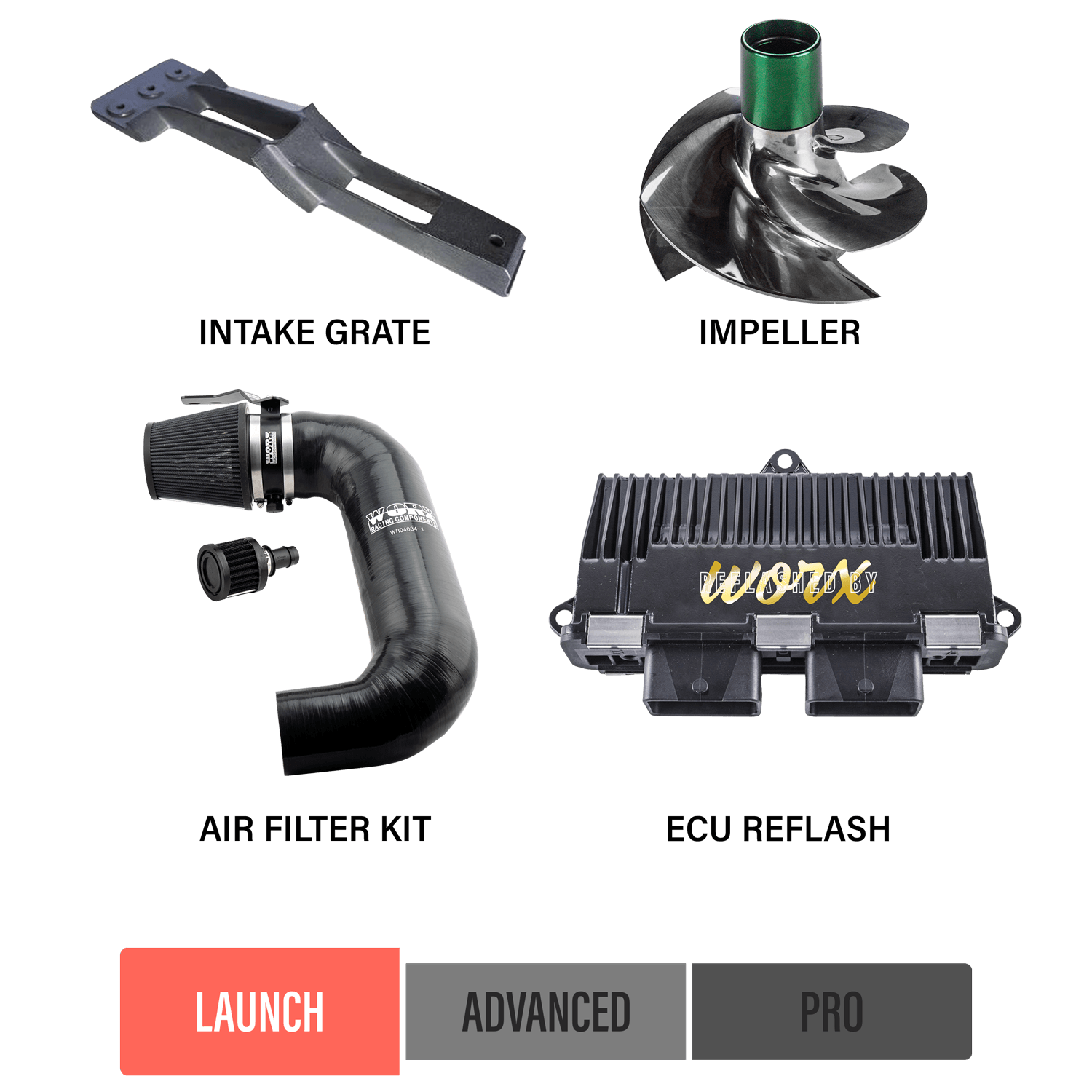 Worx Racing Launch 2012-2015 Seadoo RXPX 260 Upgrade Kits - WR-RXPX12-LK