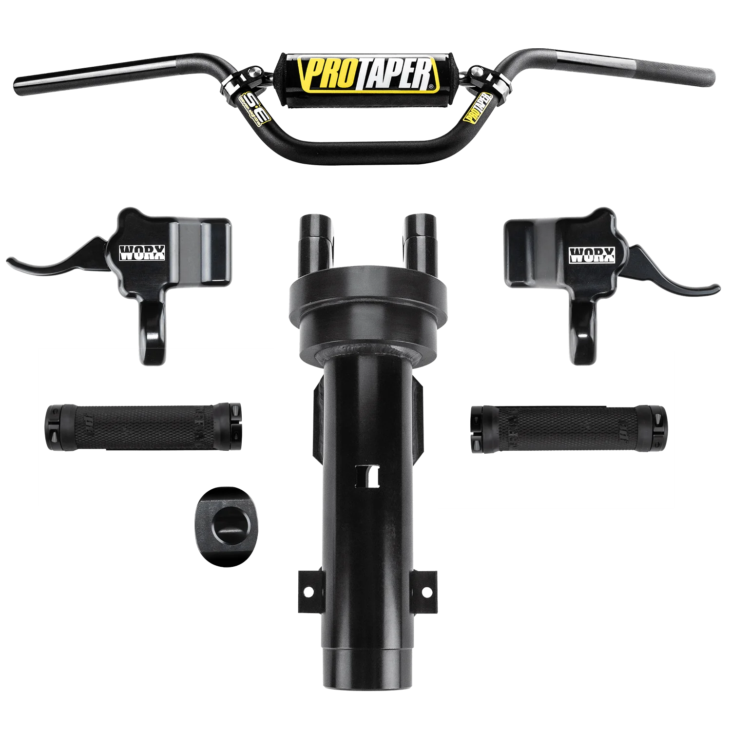 Worx Racing Seadoo Steering Stem with bar clamps NEW - Click Image to Close