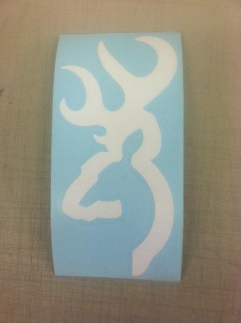 (1) Browning Buckmark Sticker (1) Browning Buckmark Sticker