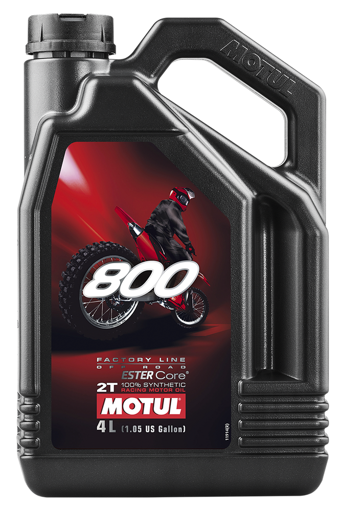 Motul 800 2T Pro Racing Premix Factory Line Offroad Liter Or 4 Liter - Click Image to Close