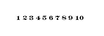 (1) Custom 6 Inch Number (1) Custom 6 Inch Number